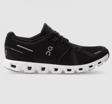 On Cloud Women's Cloud 5-Black | White Shoes New Arrivals