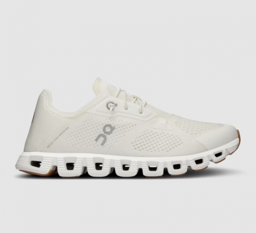 On Cloud Women's Cloud 5 Coast-Undyed-White | White Shoes New Arrivals